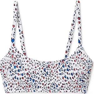 Xhilaration M Women's Juniors' Smocked Bralette Bikini Top